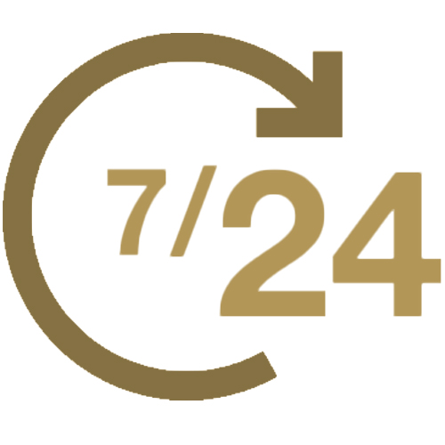 7 / 24 Hizmet